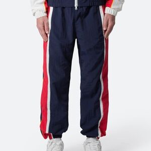mnml Nylon Track Pants - Red/White/Blue Size MRed/White/Blue / M